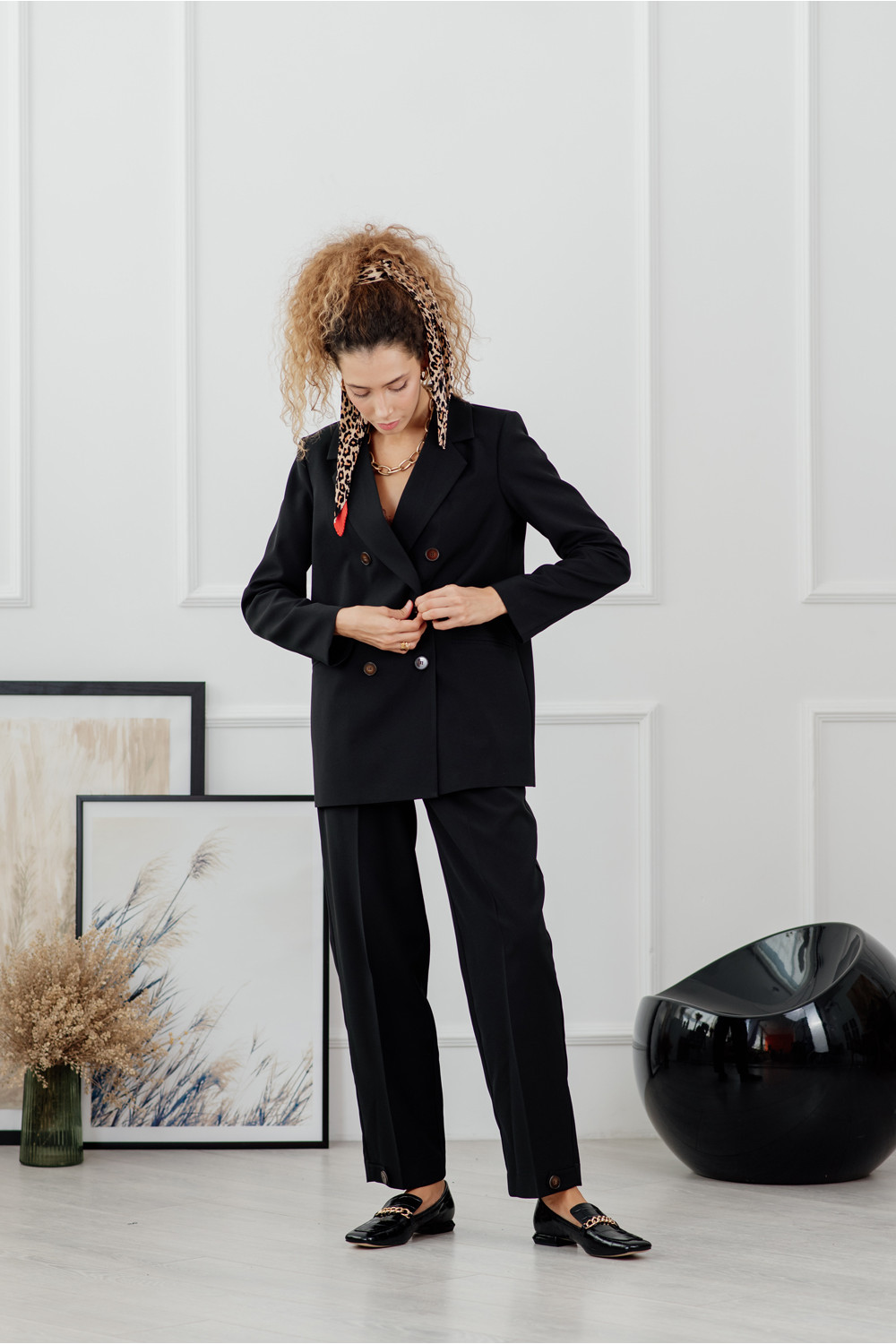 Брюки 6123 Черный