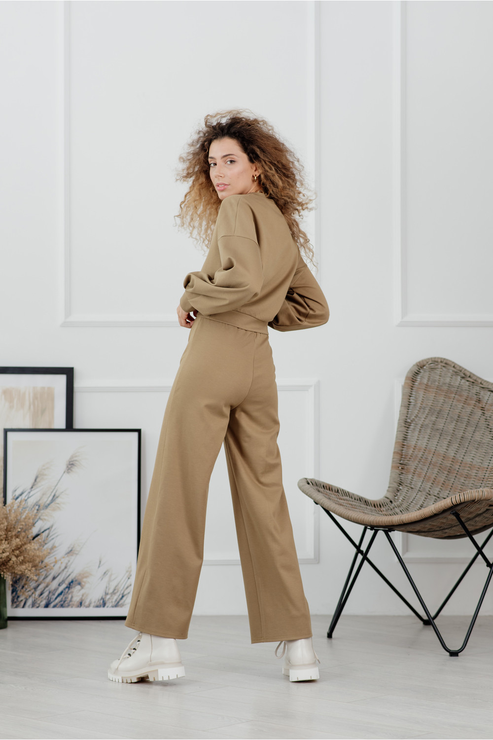 Спортивный костюм 6127 Оливковый