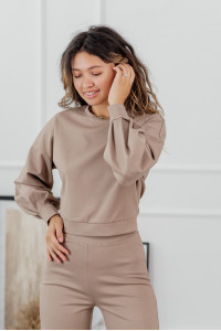 Спортивный костюм 6127 Бежевый