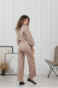 Спортивный костюм 6127 Бежевый