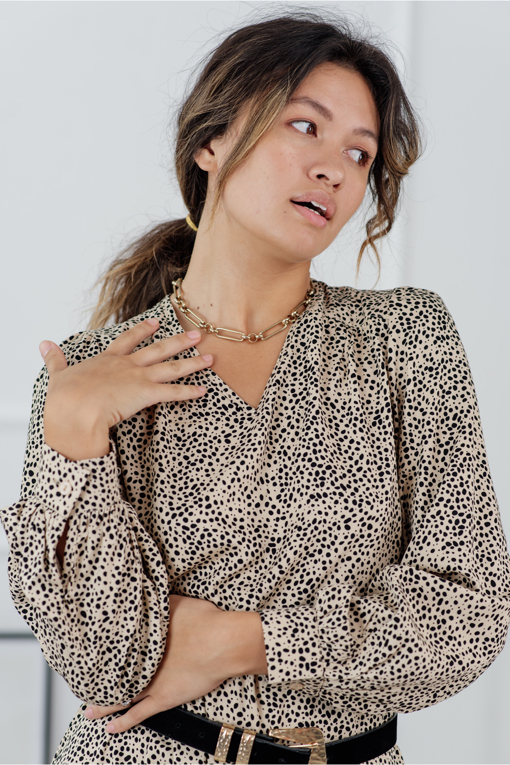 Платье 6128 Бежевый