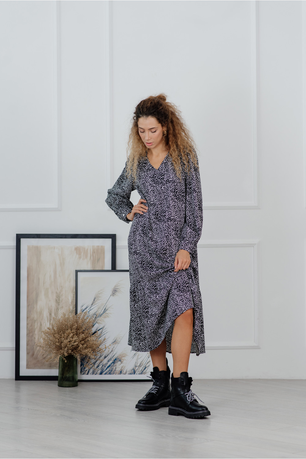 Платье 6128 Черный