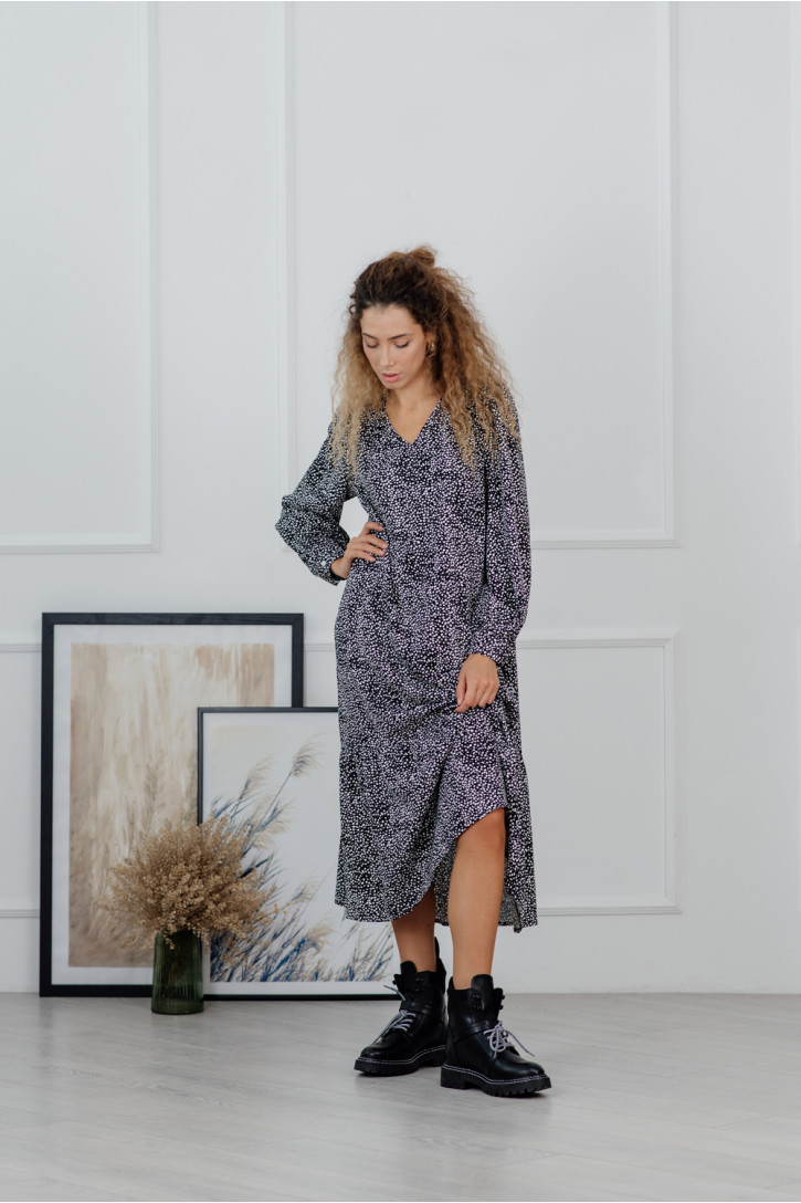 Платье 6128 Черный