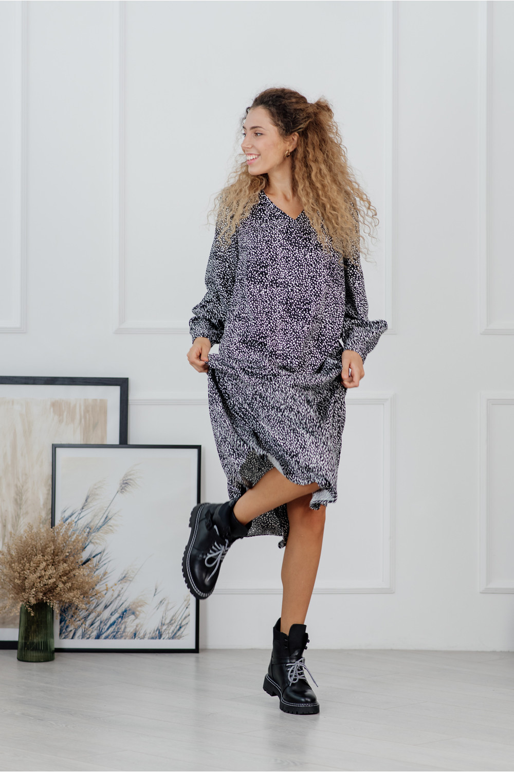 Платье 6128 Черный