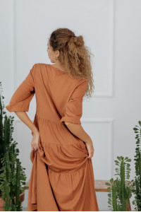 Платье 6129 Кемел