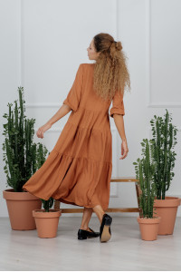 Платье 6129 Кемел