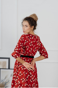 Платье 6129/1 Кирпичный