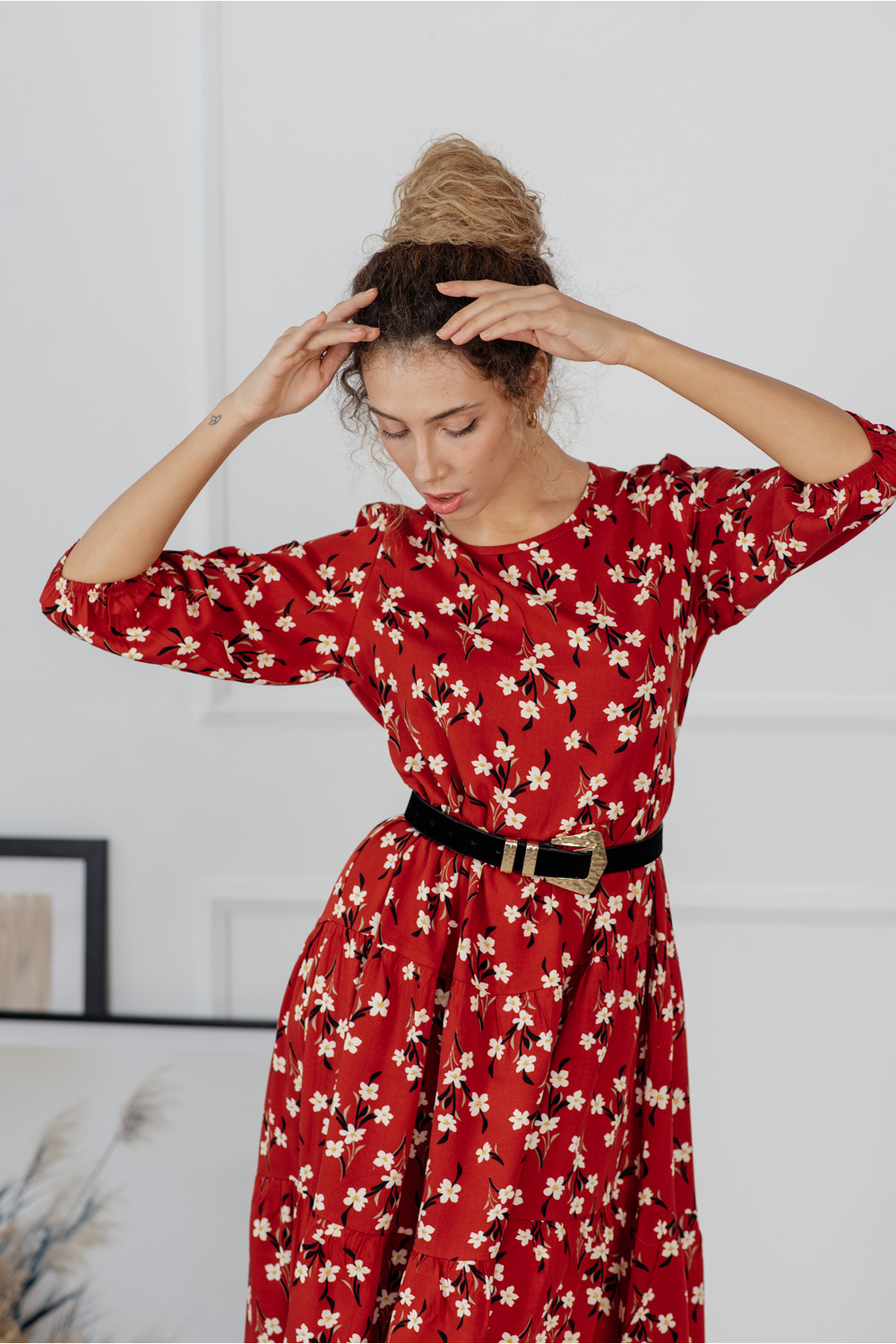 Платье 6129/1 Кирпичный