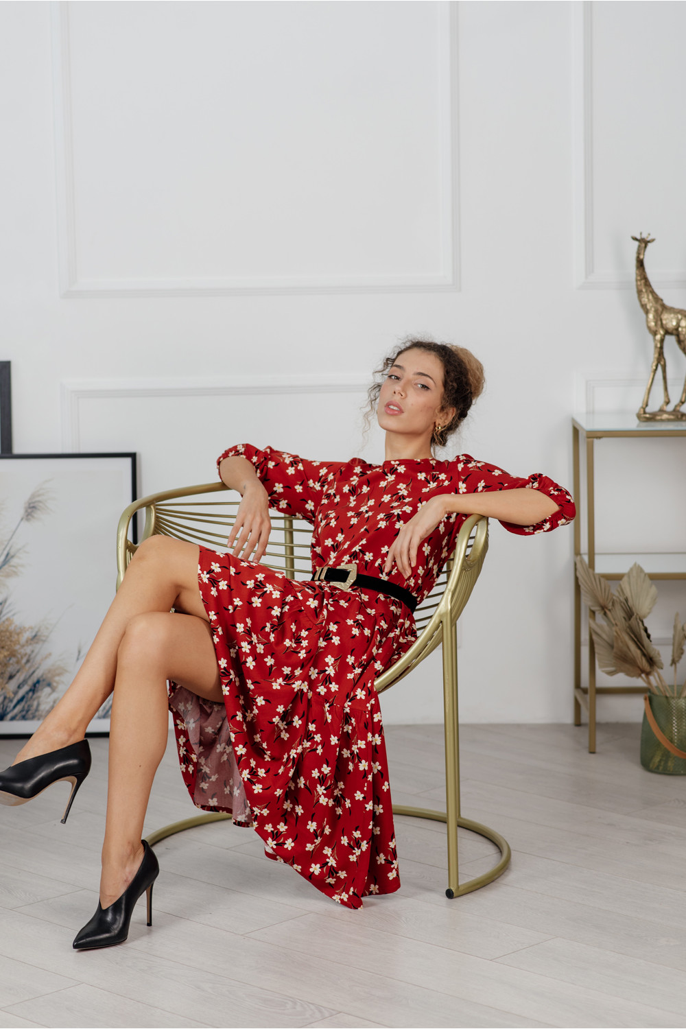 Платье 6129/1 Кирпичный