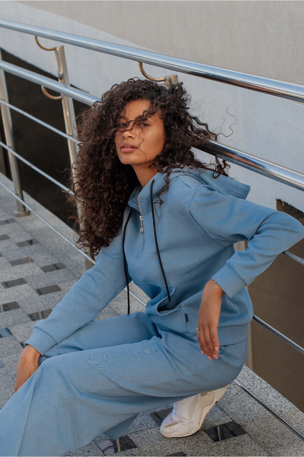 Свитшот 6130 Серо-голубой