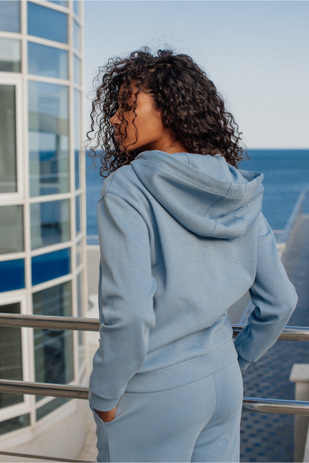 Свитшот 6130 Серо-голубой