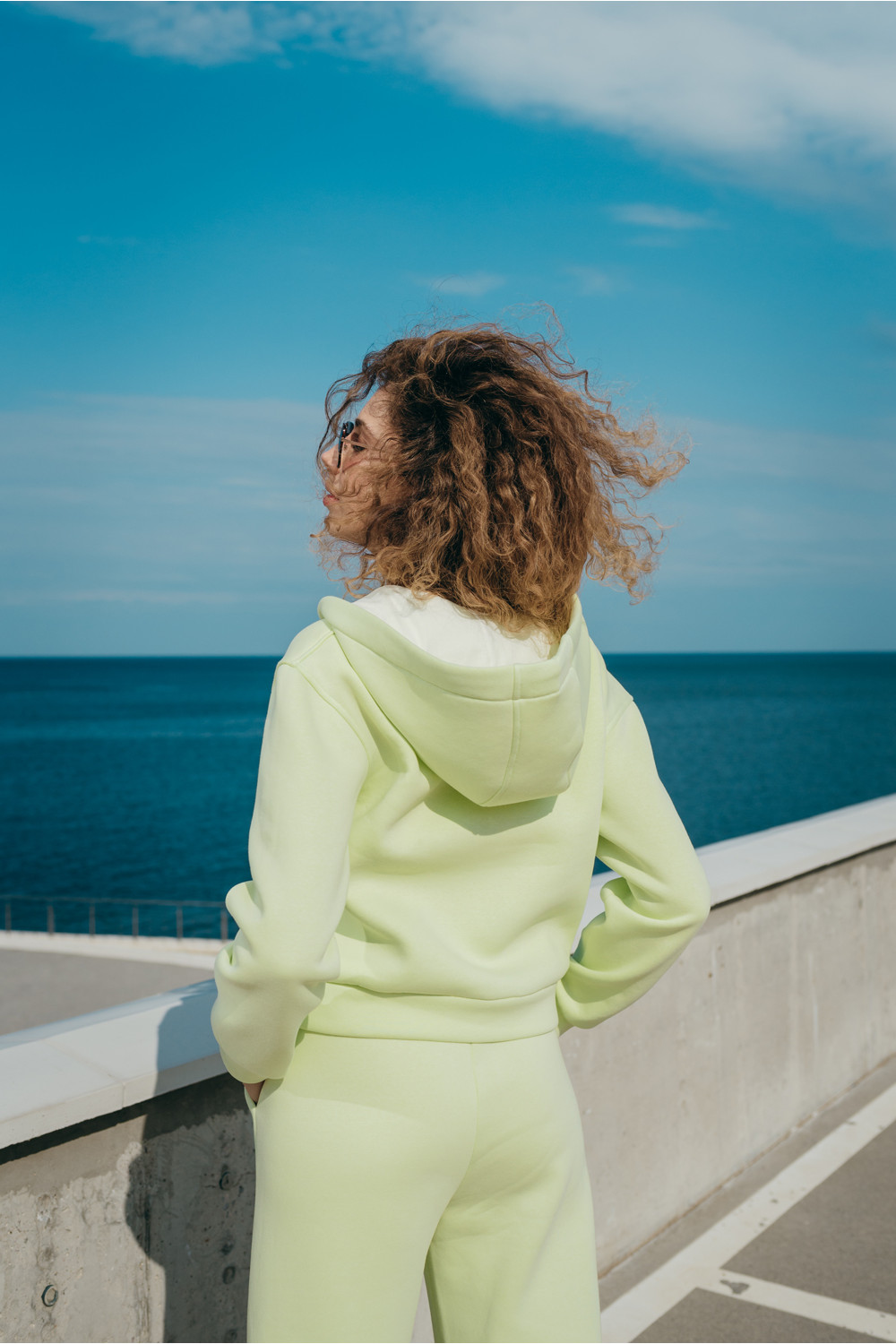 Свитшот 6135 Лайм