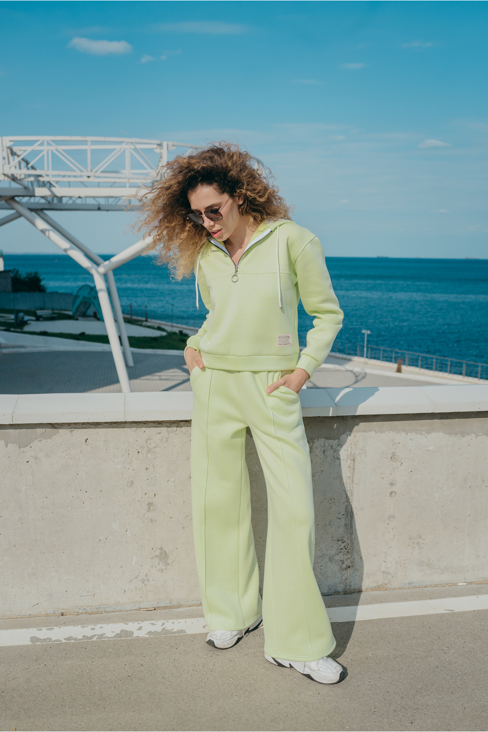 Свитшот 6135 Лайм