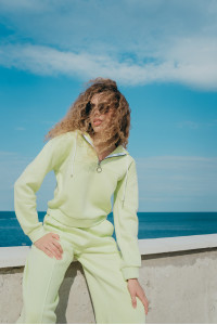 Свитшот 6135 Лайм