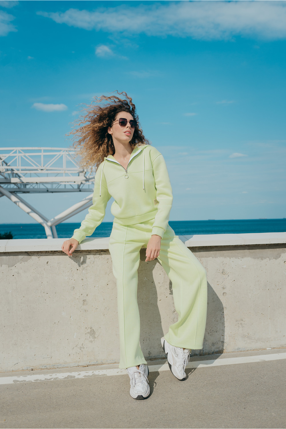 Свитшот 6135 Лайм