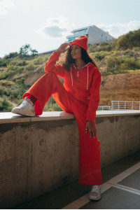 Штаны 6136 Оранжевый