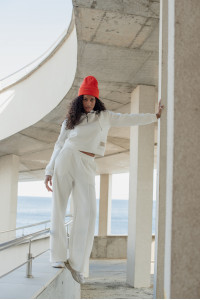 Штаны 6136 Молочный