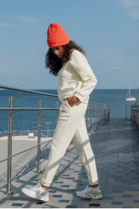 Штаны 6138 Ванильный