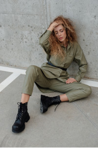 Рубашка 6147 Оливковый