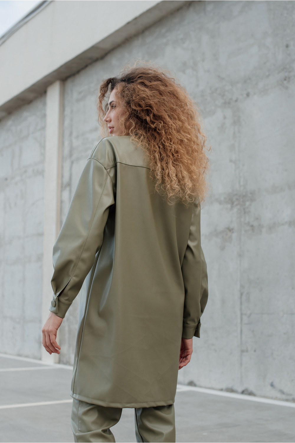 Рубашка 6147 Оливковый