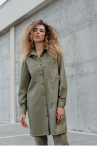 Рубашка 6147 Оливковый