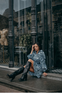 Платье 6132 Черный