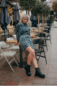 Платье 6132 Оливковый