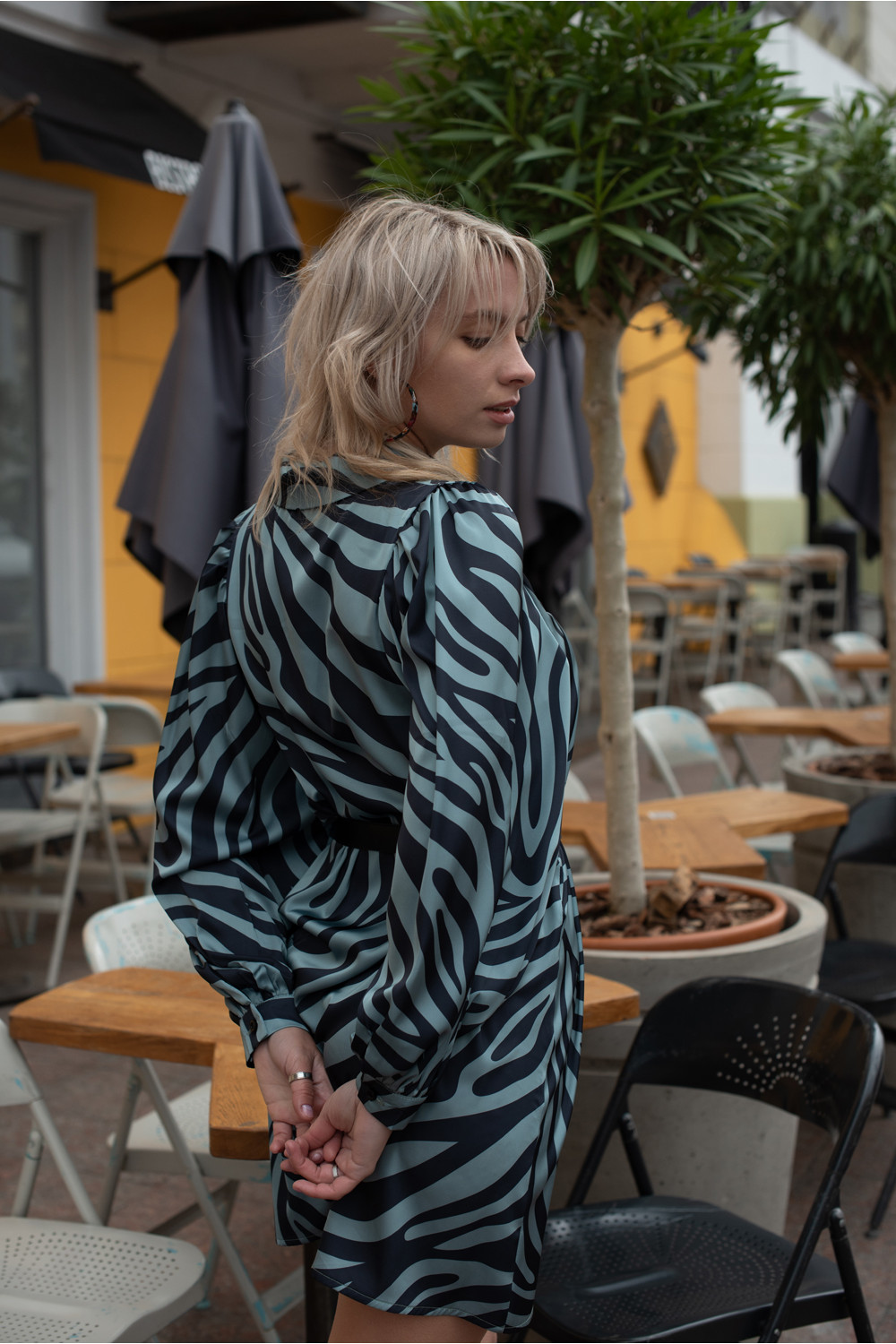 Платье 6132 Оливковый