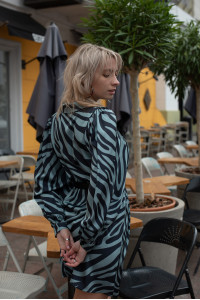 Платье 6132 Оливковый