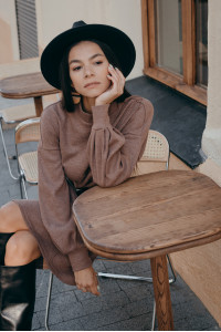 Платье 6141 Шоколад