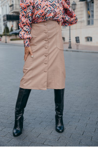 Юбка 6153 Бежевый