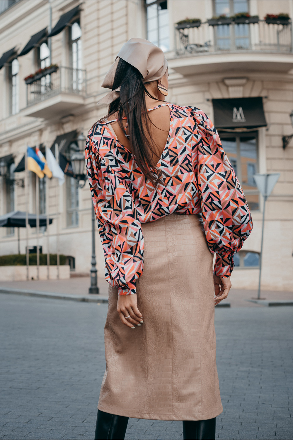 Блуза 6155 Коралловый