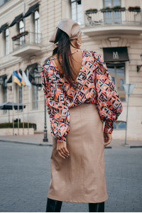 Блуза 6155 Коралловый