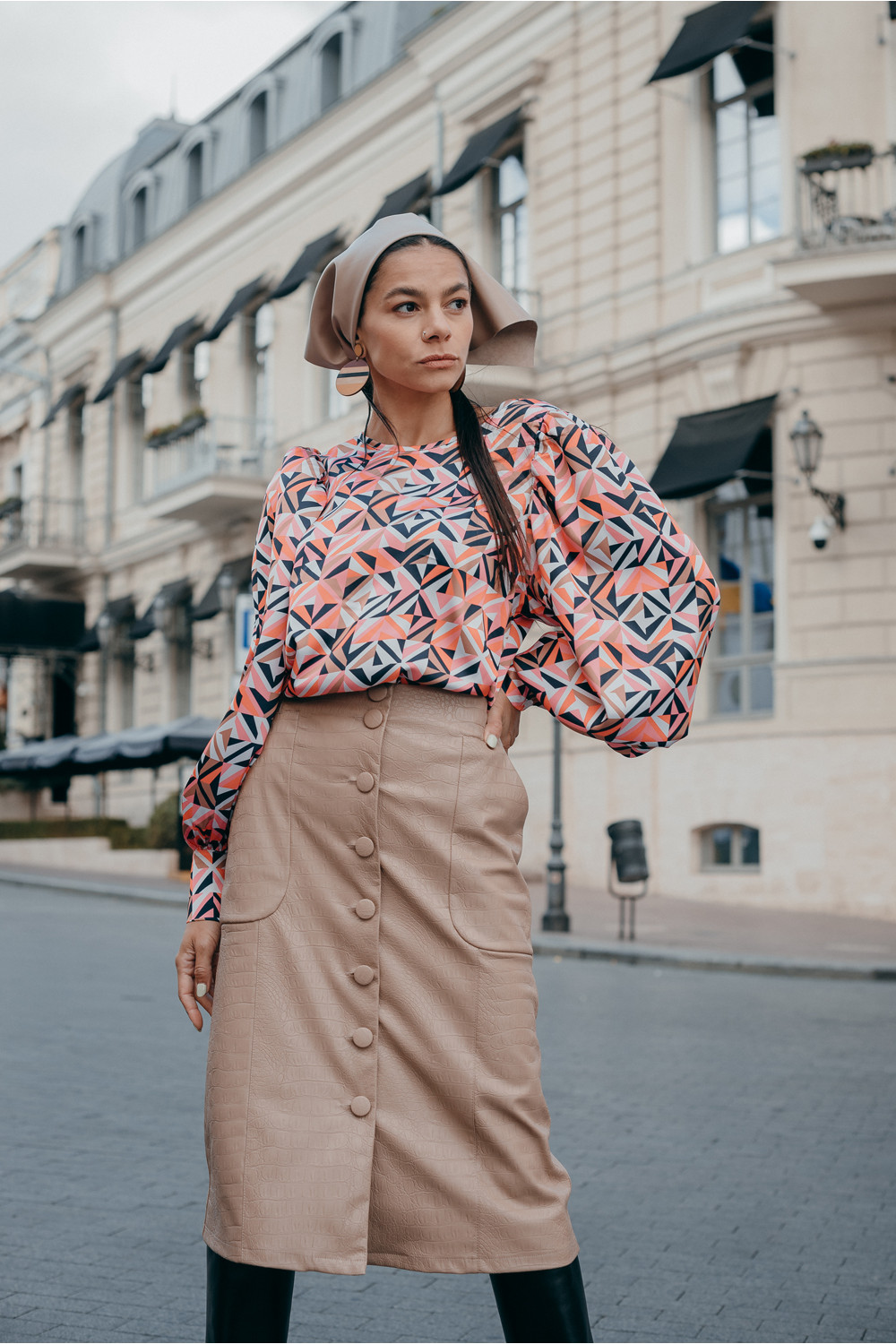 Блуза 6155 Коралловый