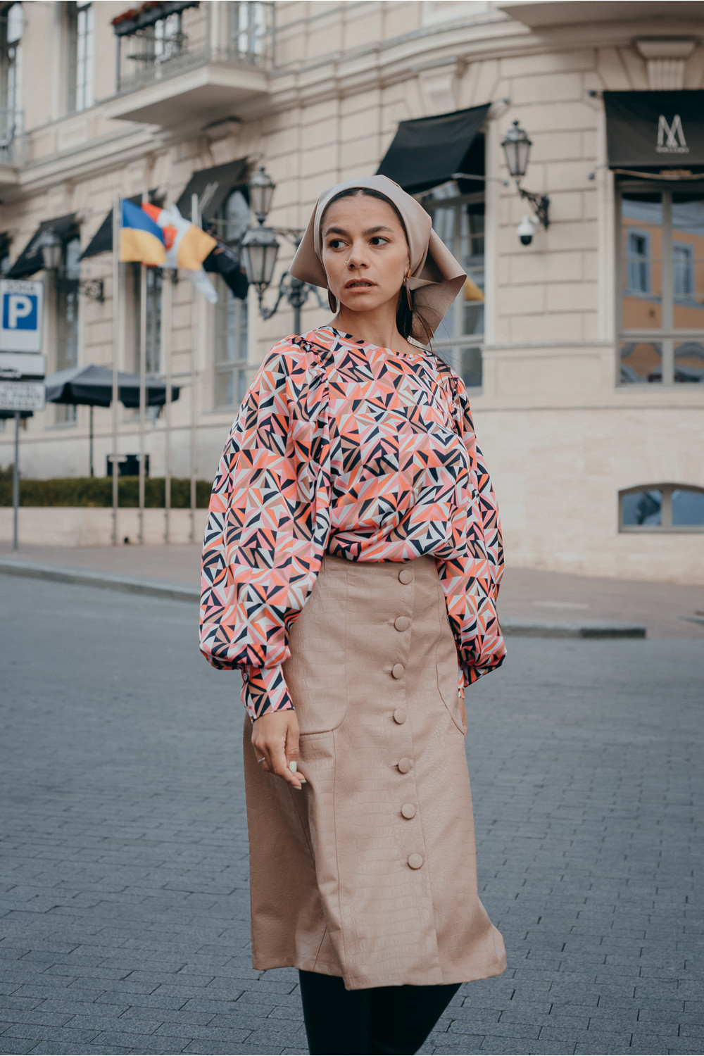 Блуза 6155 Коралловый