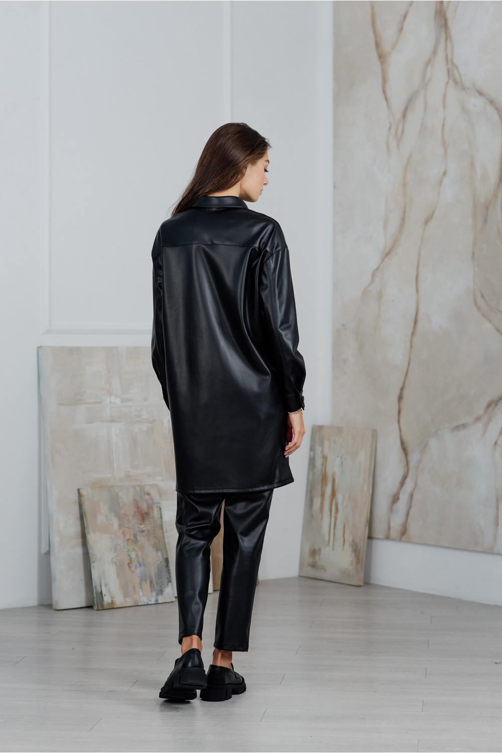 Рубашка 6147 Черный