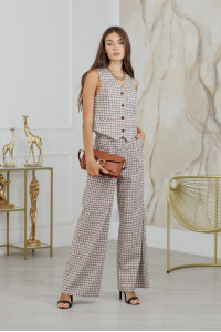 Жилет 6156 Бежевый