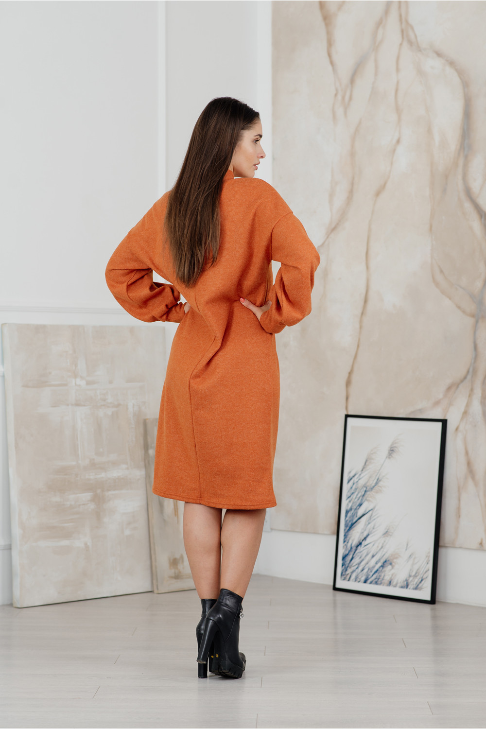 Платье 6141 Терракотовый