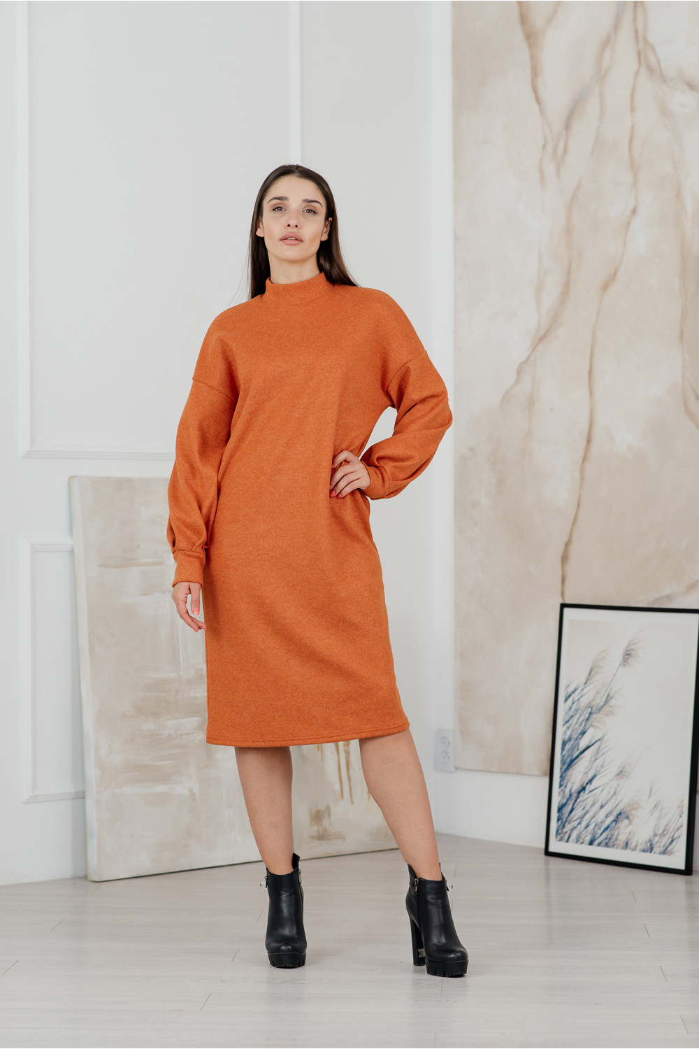 Платье 6141 Терракотовый