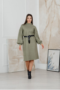Платье 6141 Оливковый