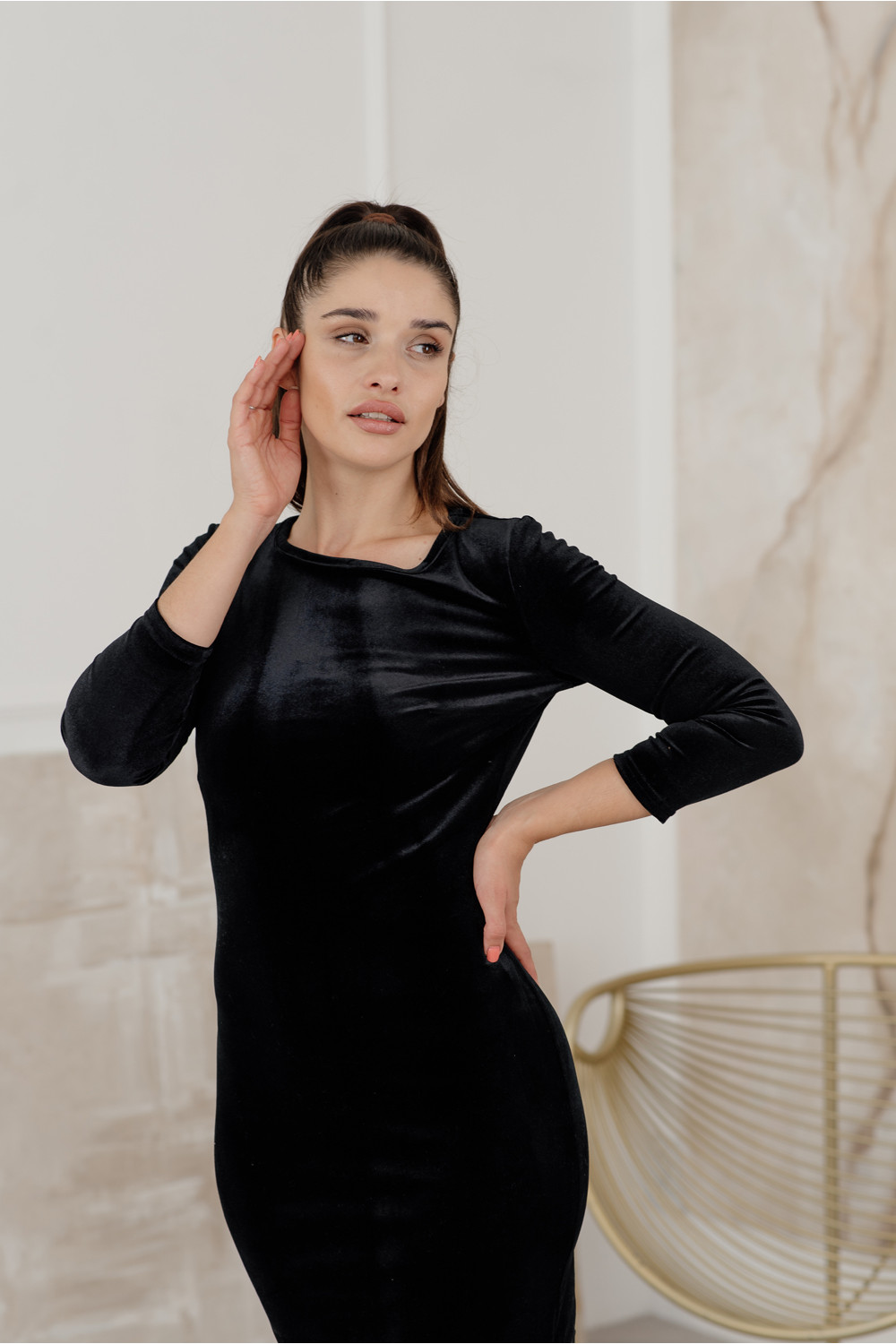 Платье 6167 Черный