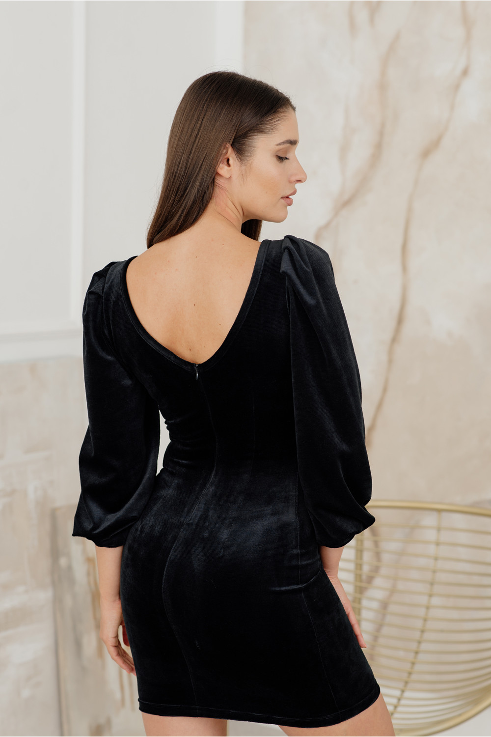 Платье 6168 Черный