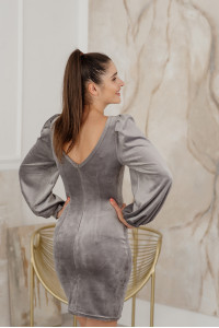 Платье 6168 Серый