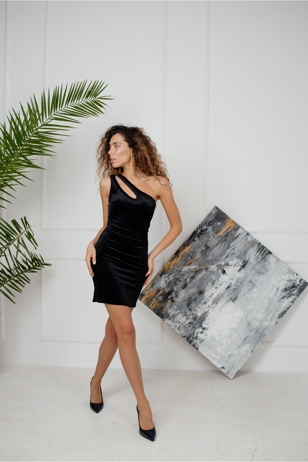 Платье 6180 Черный