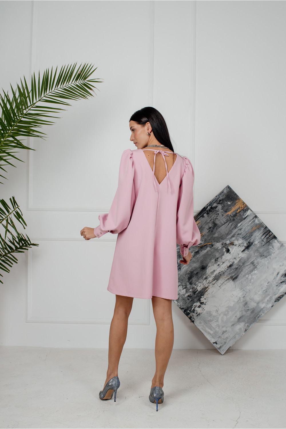 Платье 6181 Пудра