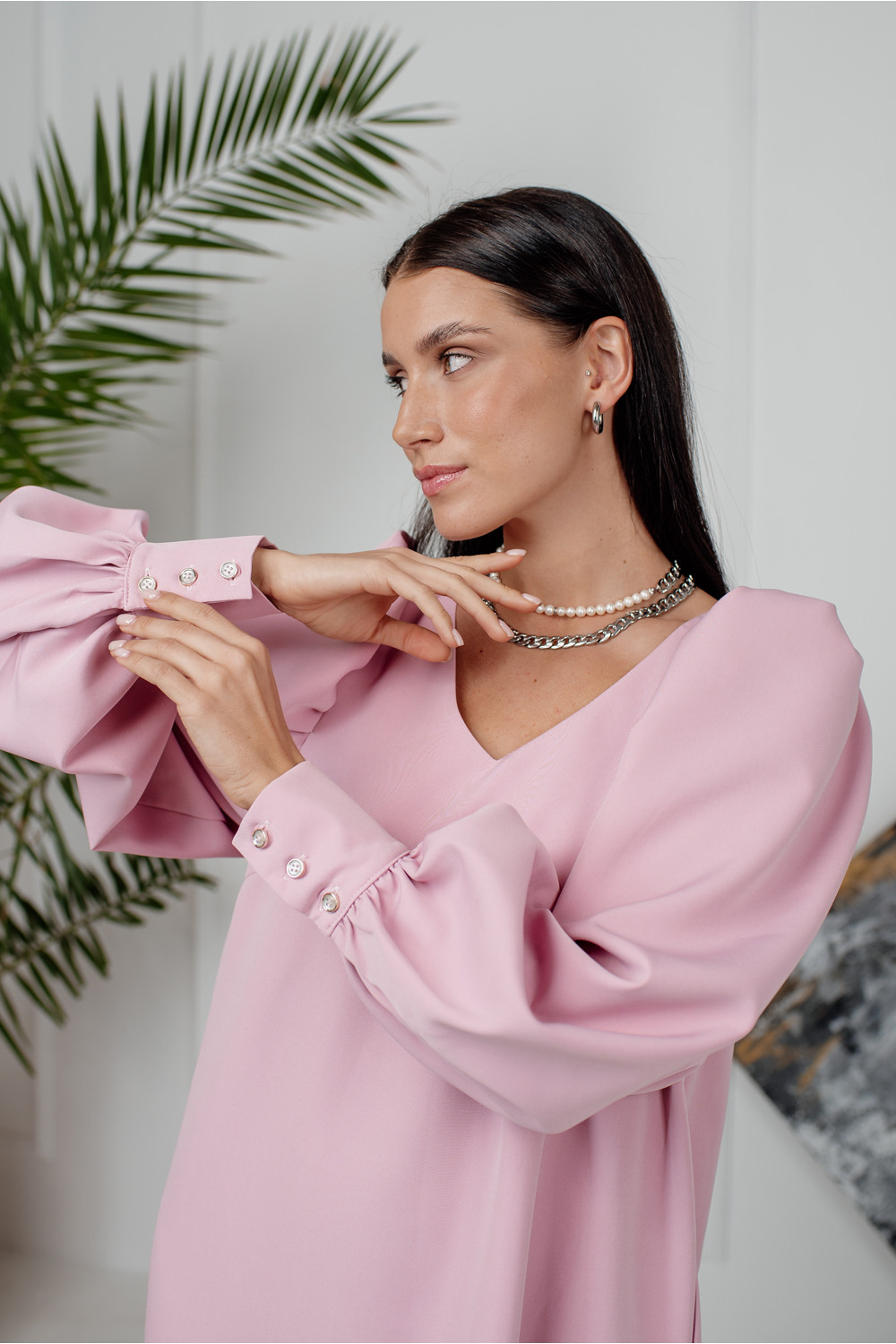 Платье 6181 Пудра