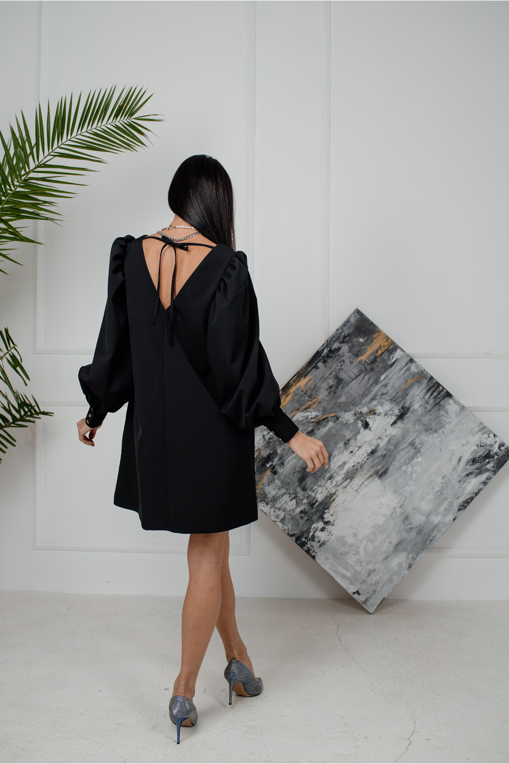 Платье 6181 Черный