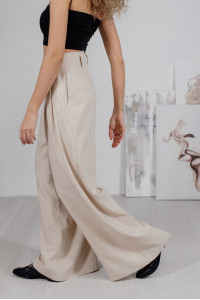 Брюки 6079 Слоновая кость