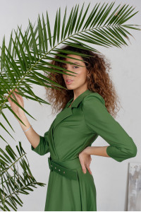 Платье 6200 Зеленый