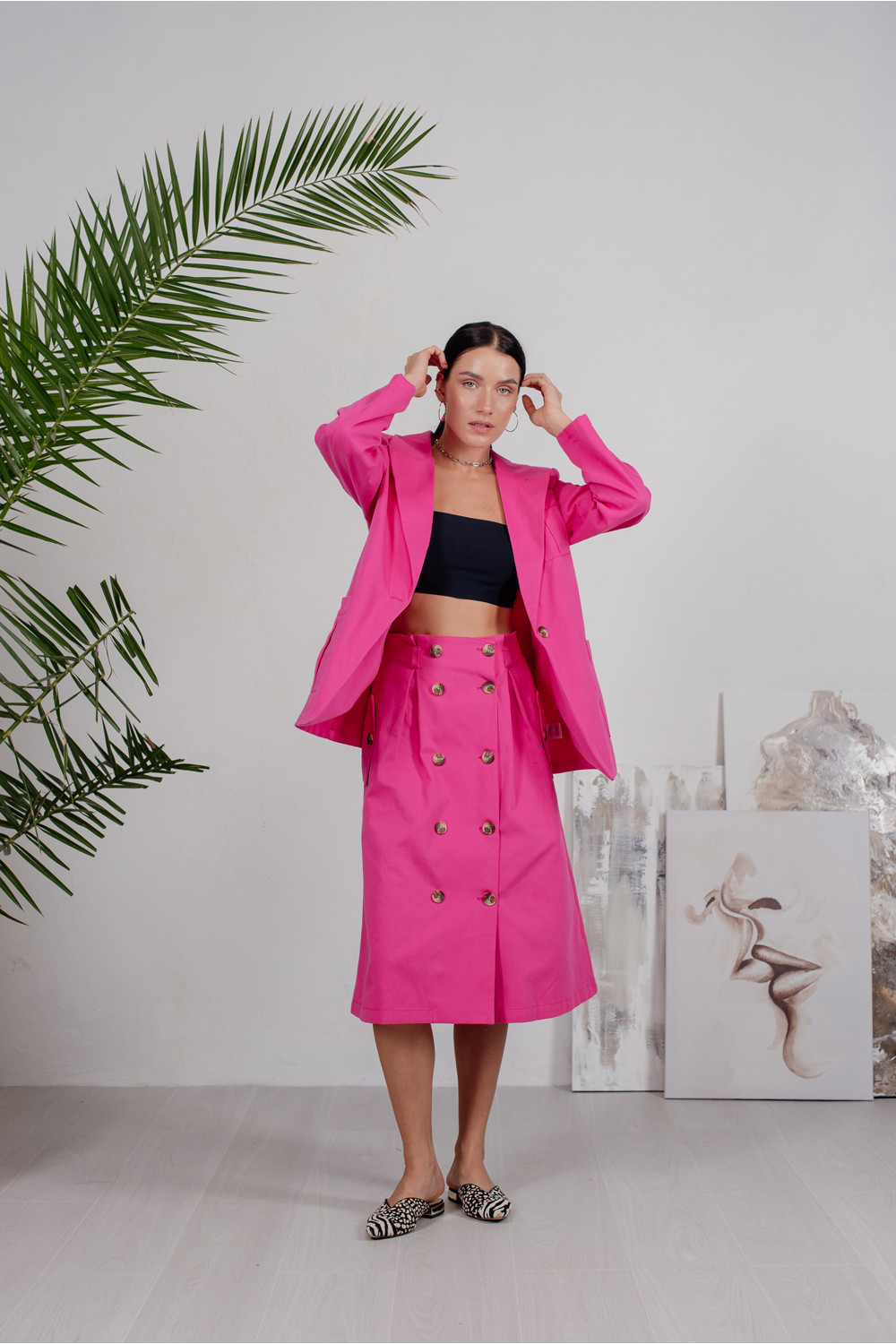 Юбка 6206 Фуксия